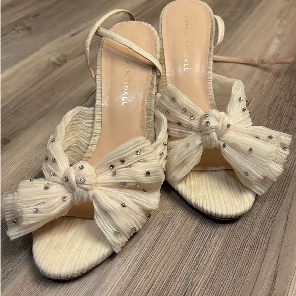 Loeffler Randall Camellia Pleated Bow Heel - Picture 8 of 8